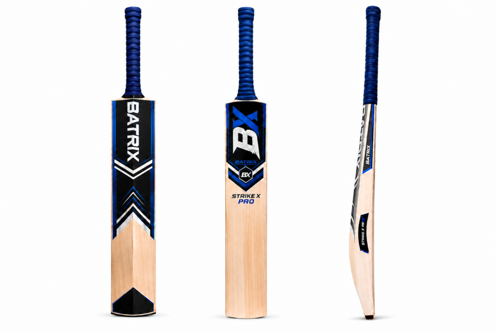 BATRIX Strike X Pro | Elite Grade 1+ Kashmir Willow Cricket Bat